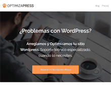 Tablet Screenshot of optimizapress.com